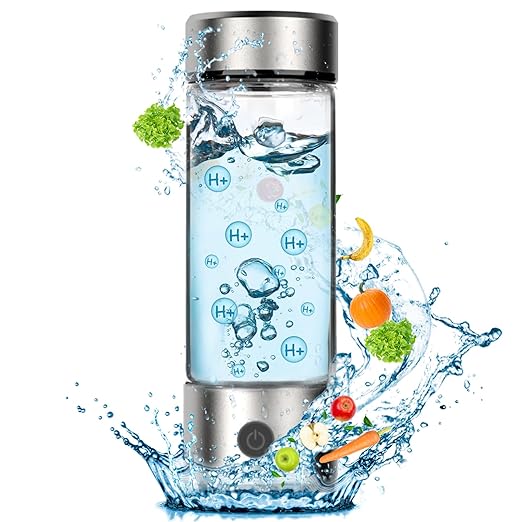 Hydrogen Water Cup 420ml – Portable Rechargeable Hydrogen Bottle– Glowaro™