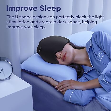 Ice Therapy Mask for Migraines & Headache Relief Mask– Glowaro™