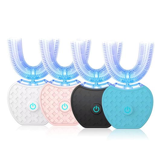 Adult Sonic Electric Toothbrush – U-Shaped Design– Glowaro™