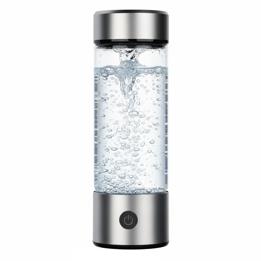 Hydrogen Water Cup 420ml – Portable Rechargeable Hydrogen Bottle– Glowaro™
