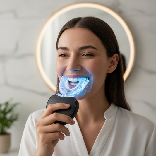 Adult Sonic Electric Toothbrush – U-Shaped Design– Glowaro™