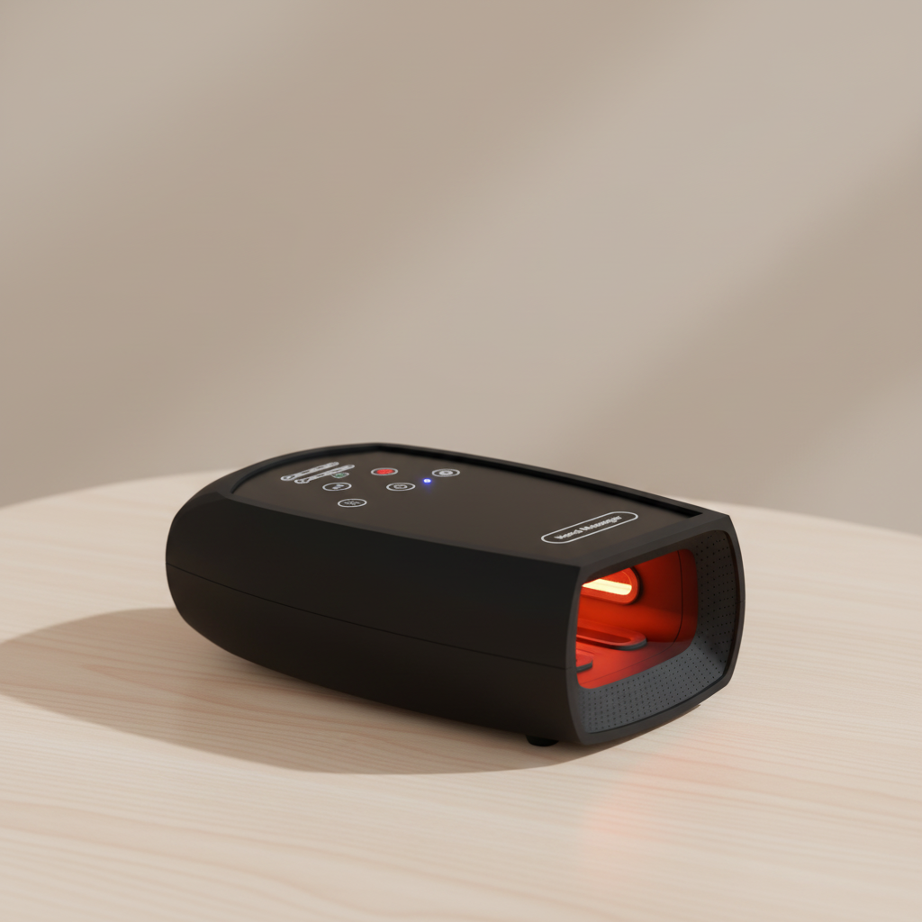 Smart Hand Massager with Heat – Deep Relaxation for Tired Hands– Glowaro™