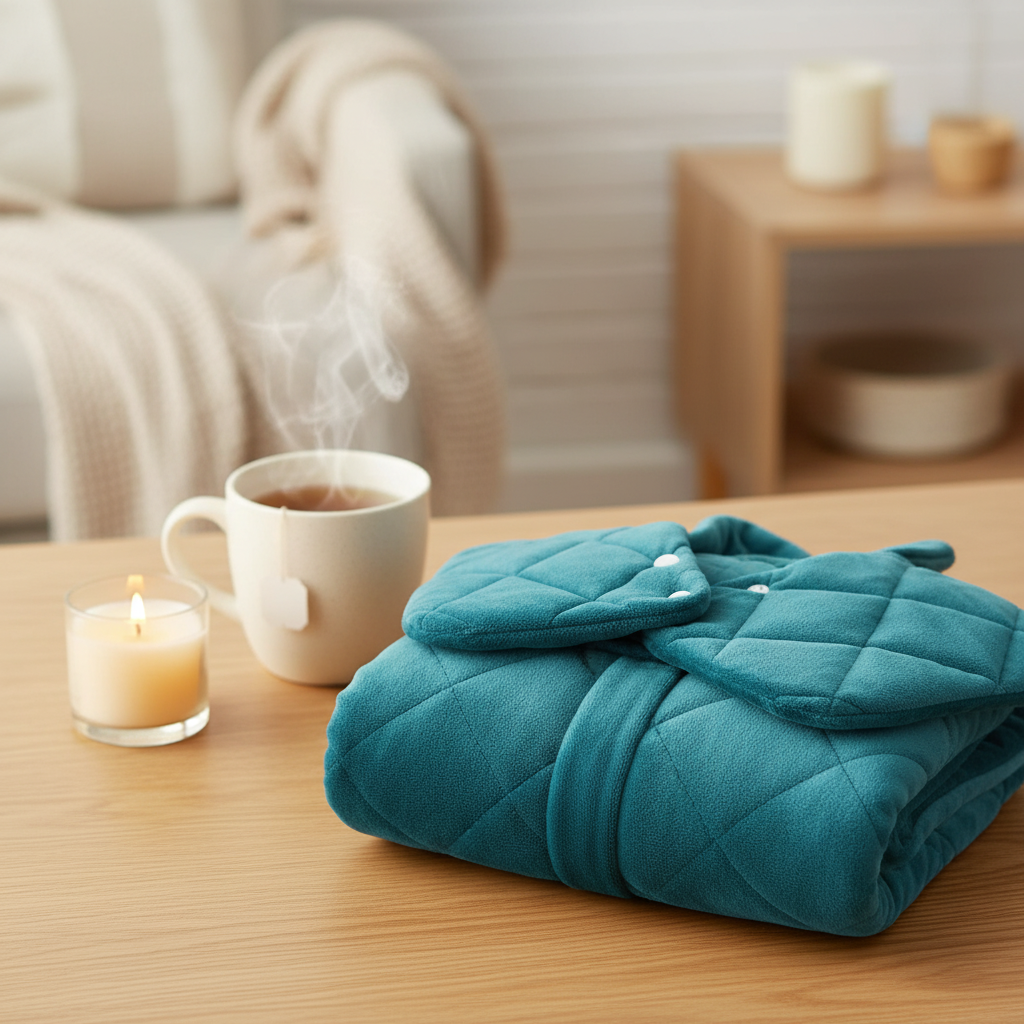Heated Therapy Pad – Full-Body Comfort for Neck, Shoulders & Back– Glowaro™