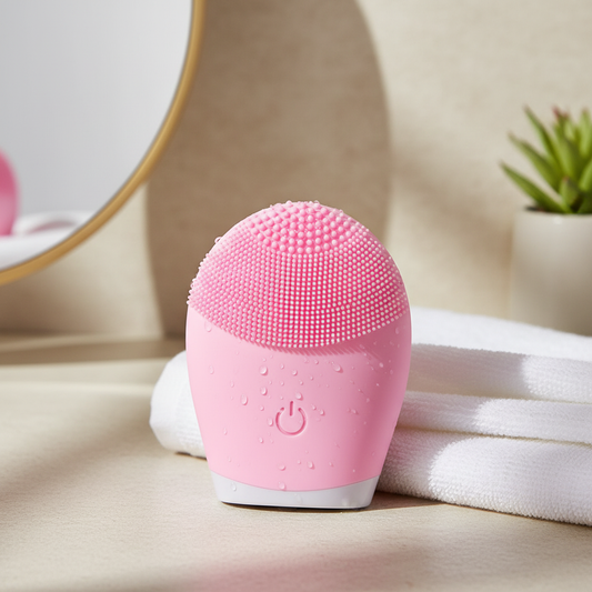 Ultrasonic Facial Brush â Deep Cleansing & Radiant Skin Technologyâ Glowaroâ˘
