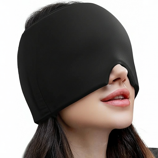 Ice Therapy Mask for Migraines & Headache Relief Mask– Glowaro™